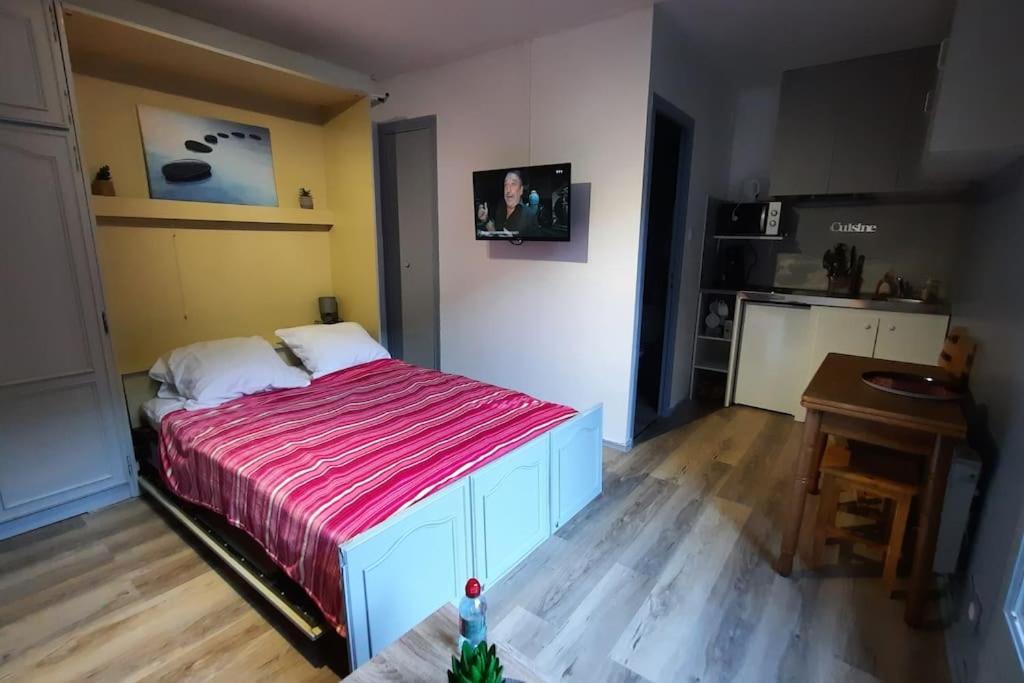 Studio Calme Pour 4 Pers. Vue Exceptionnelle Bagneres-de-Luchon Luaran gambar